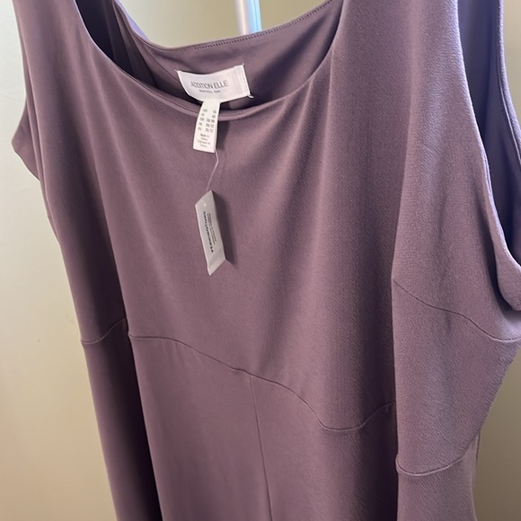 NWT additionelle 4x sleeveless midi dress - Picture 7 of 12